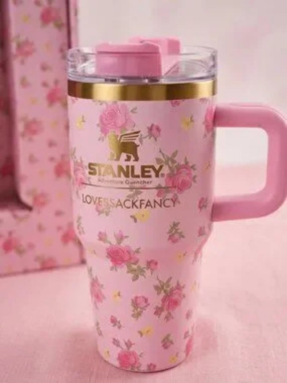 X Love Shack Fancy IBIZA SUNSET Quencher Tumbler - Picture 2 of 3